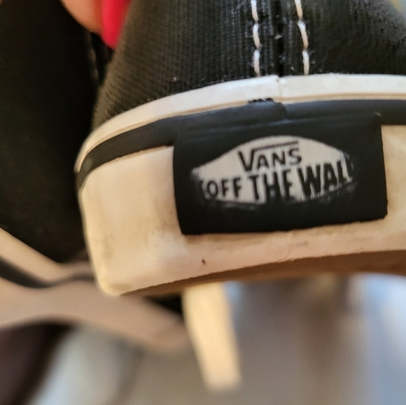 VAN'S Navy OFF the wall size 6 mens or women's 7.5 - Picture 5 of 13